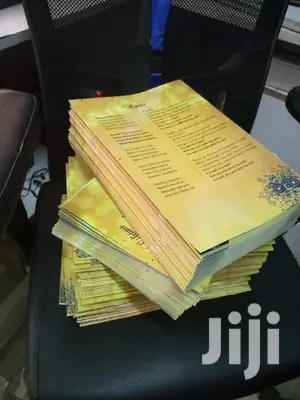 A4 Size Funeral Programs Printing Services