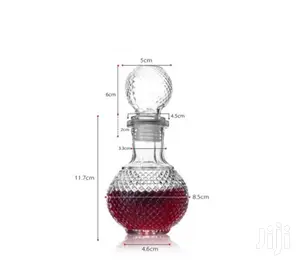 Round Whiskey Decanter