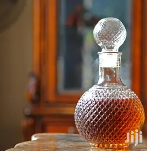 Round Whiskey Decanter