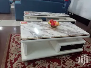 Pure Marble Matching Coffee Table Plus TV Stand