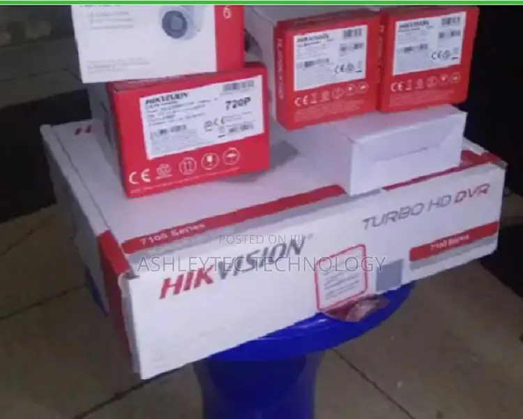 Hikvision 4 CCTV Cameras Security January Offer
