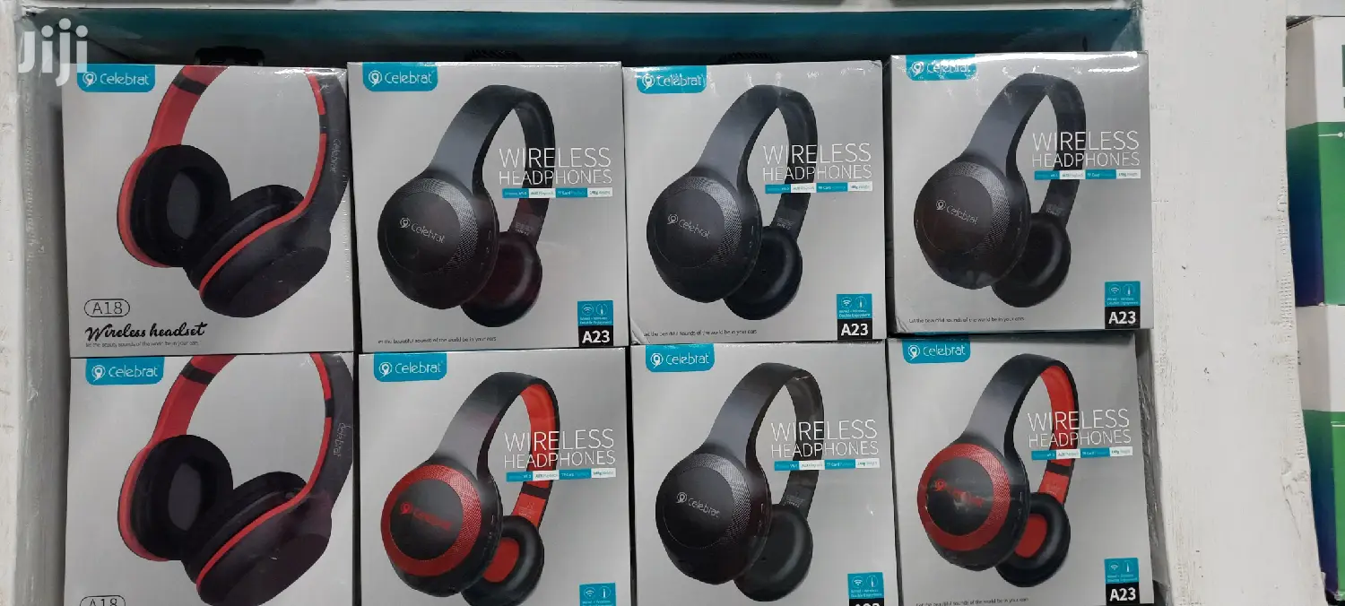 Celebrat Stereo Wired/Wireless Head Set.