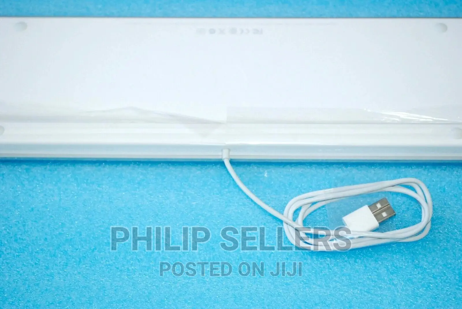 New US English Apple A1243 Aluminum Wired USB Keyboard With