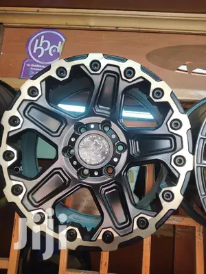 Black Rhino Rims Size 17 Inch 6 Holes for Pick Ups Prado 