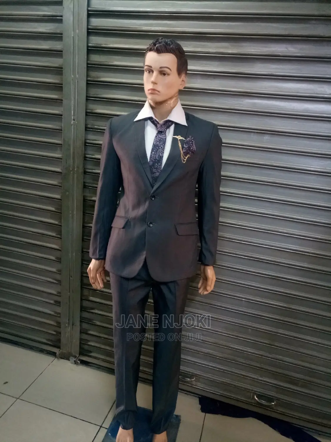 Dark Grey Suit
