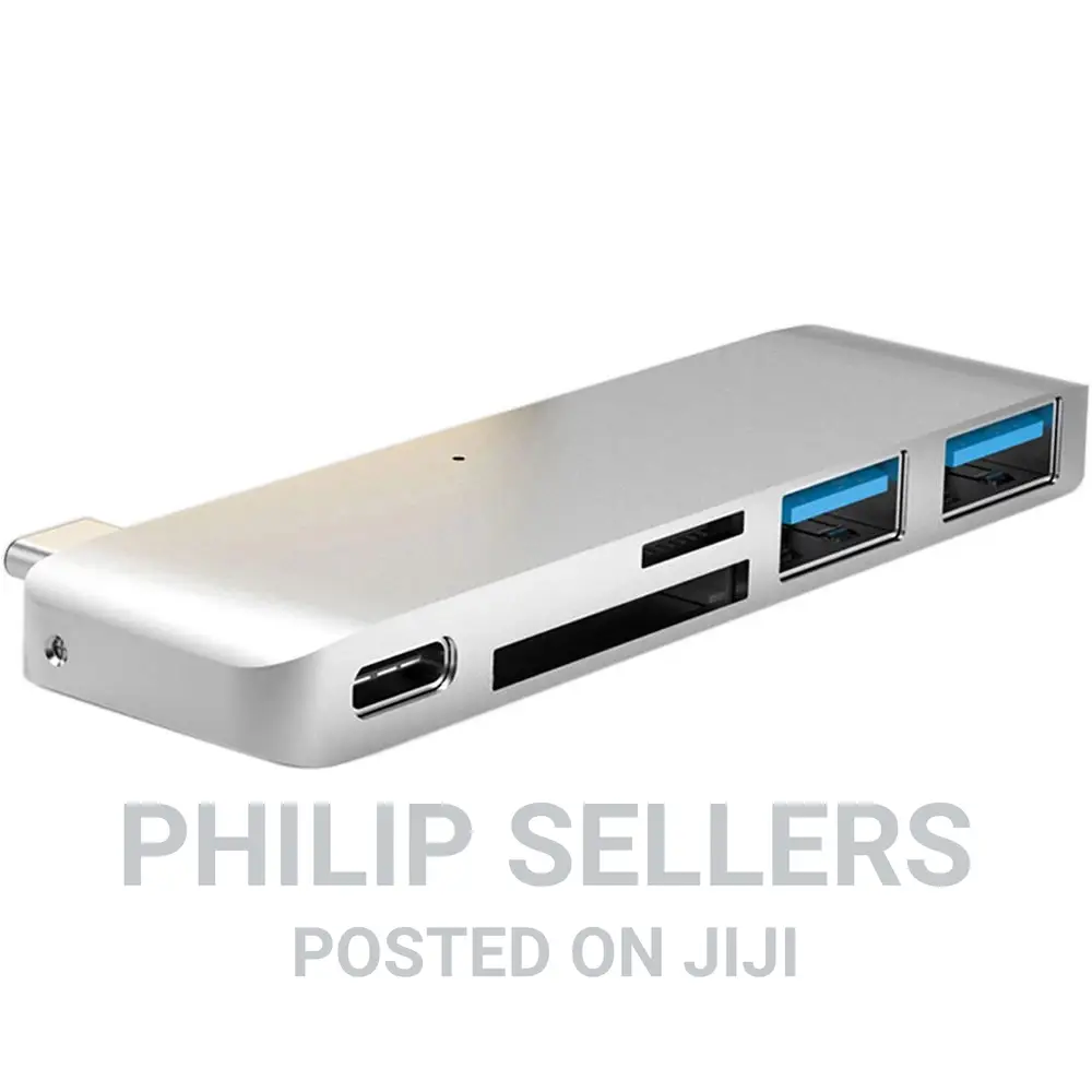 Aluminum Type C Hub Adapter, Macbook Pro Accessories
