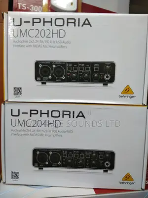 Behringer Umc204hd 2x4 USB2.0 Audio/Midi Interface