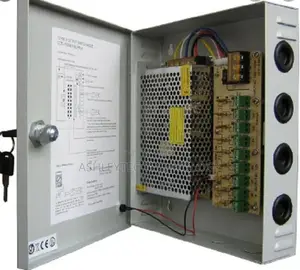 Hik Vision 12v 20 Amperes Power Supply Closed With Fuse