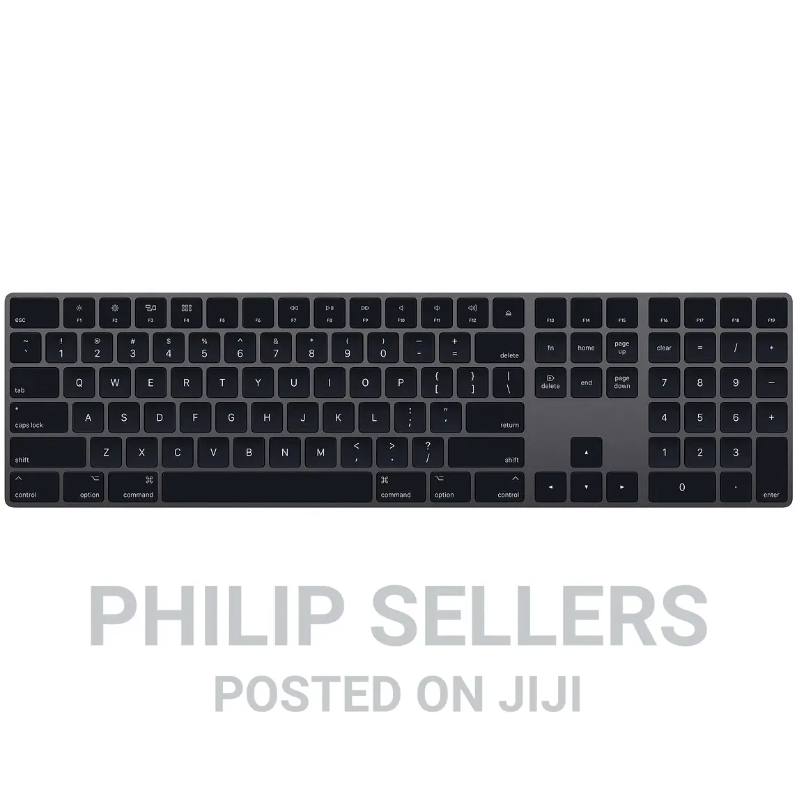 Apple Space Gray Magic Keyboard With Numeric Keypad