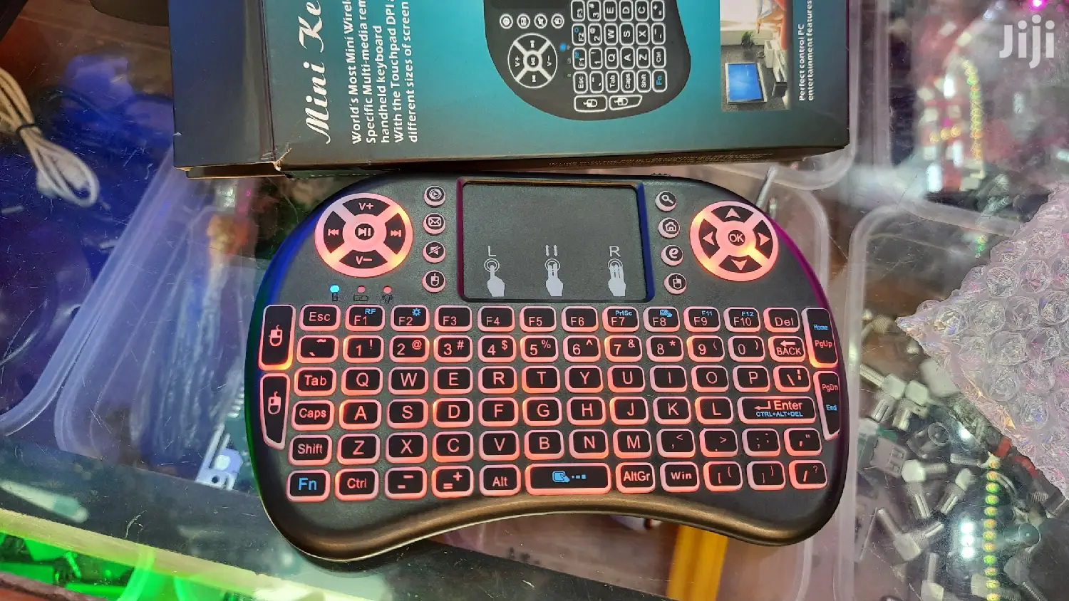 Universal Smart/ Android Tv Keyboard Control With Tourch Pad