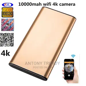 Spy Camera Power Bank With Wifi 1080