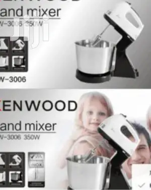 Electric Hand Mixer With Bowl