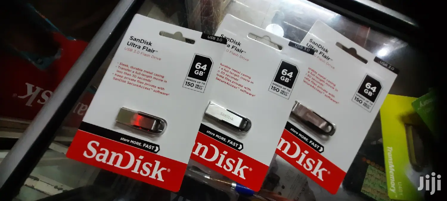 USB 3.0 Original Sandisk Ultra Flair 64 Gb.