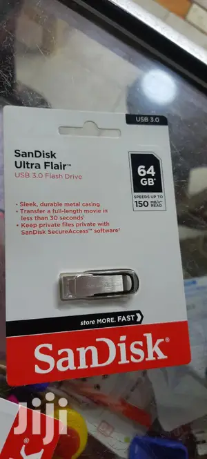 USB 3.0 Original Sandisk Ultra Flair 64 Gb.