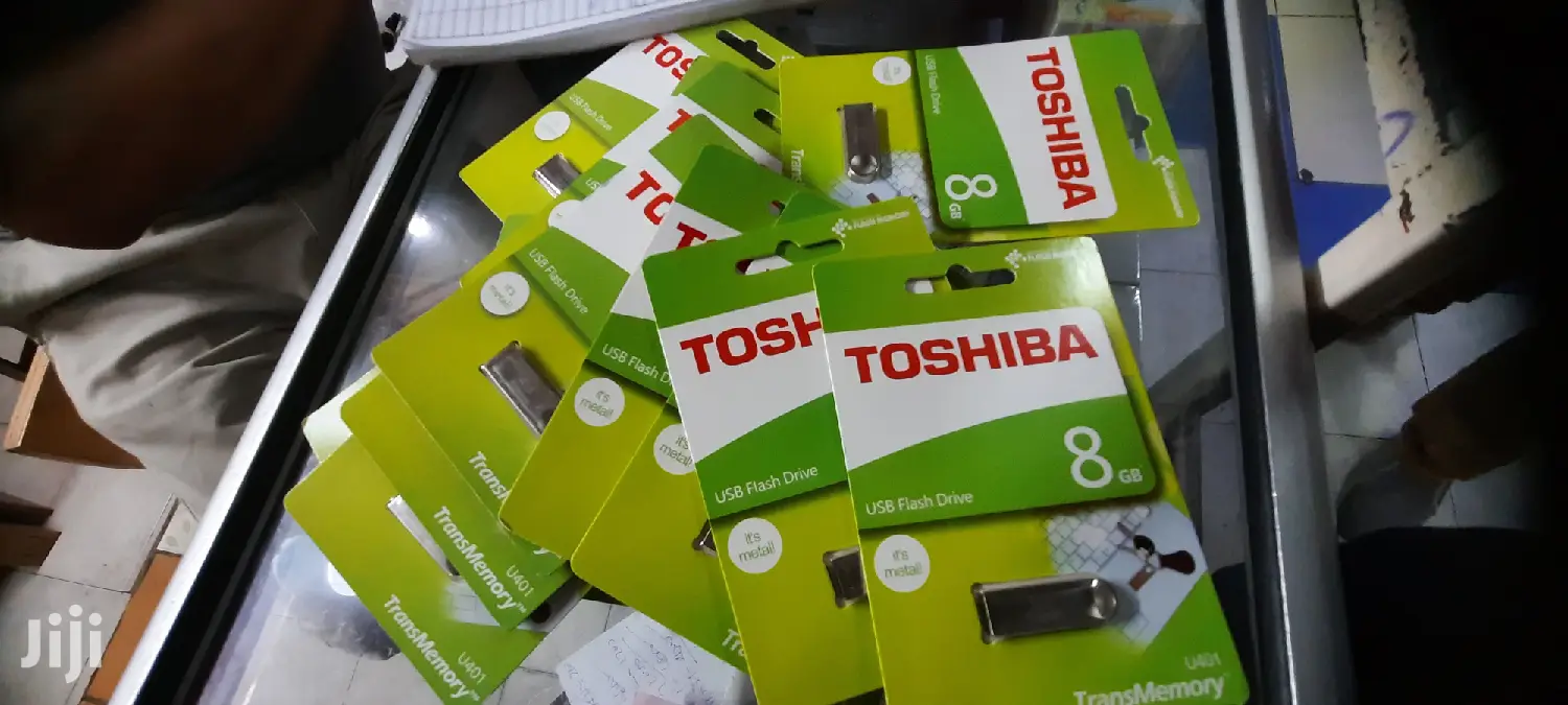 Toshiba Metallic USB Flash Drive.