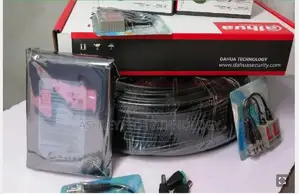Eight Channel Dahua CCTV CCTV Cameras 100 M Cable