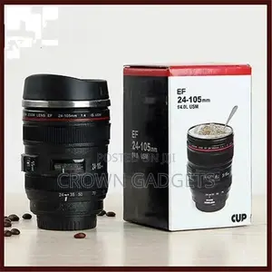 Camera Lens Cup For Hot And Cold Breverages