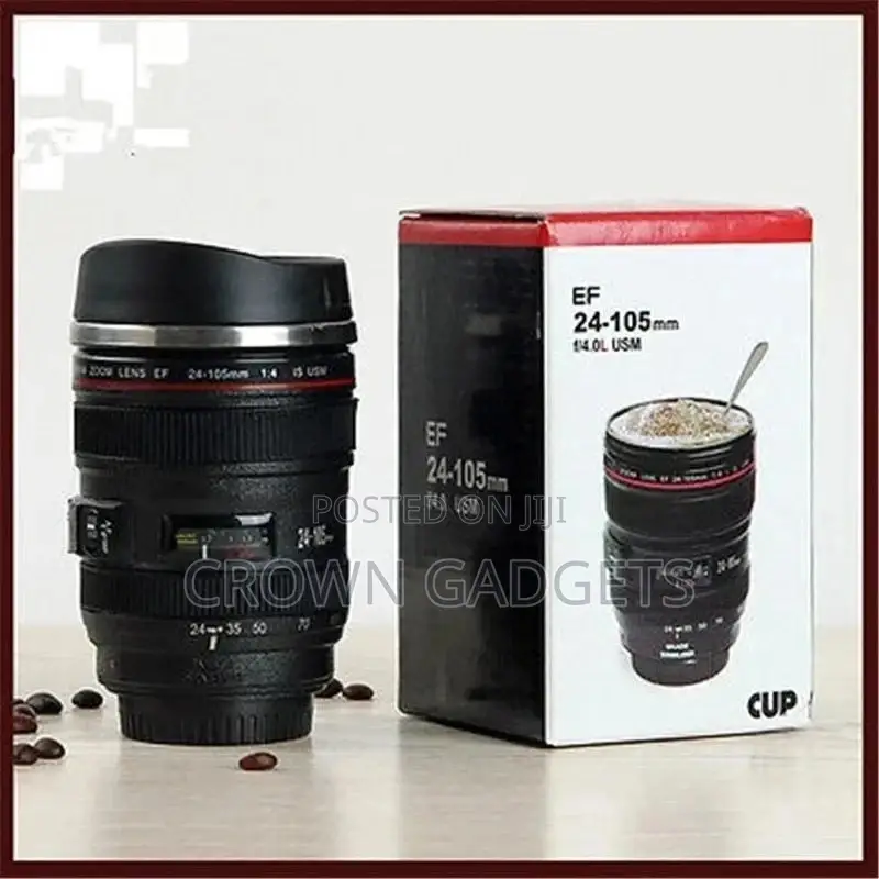 Camera Lens Cup For Hot And Cold Breverages