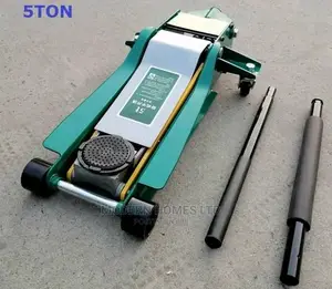 5 Ton Heavy Duty Steel Floor Jack, With Dual Pump Quick Lift