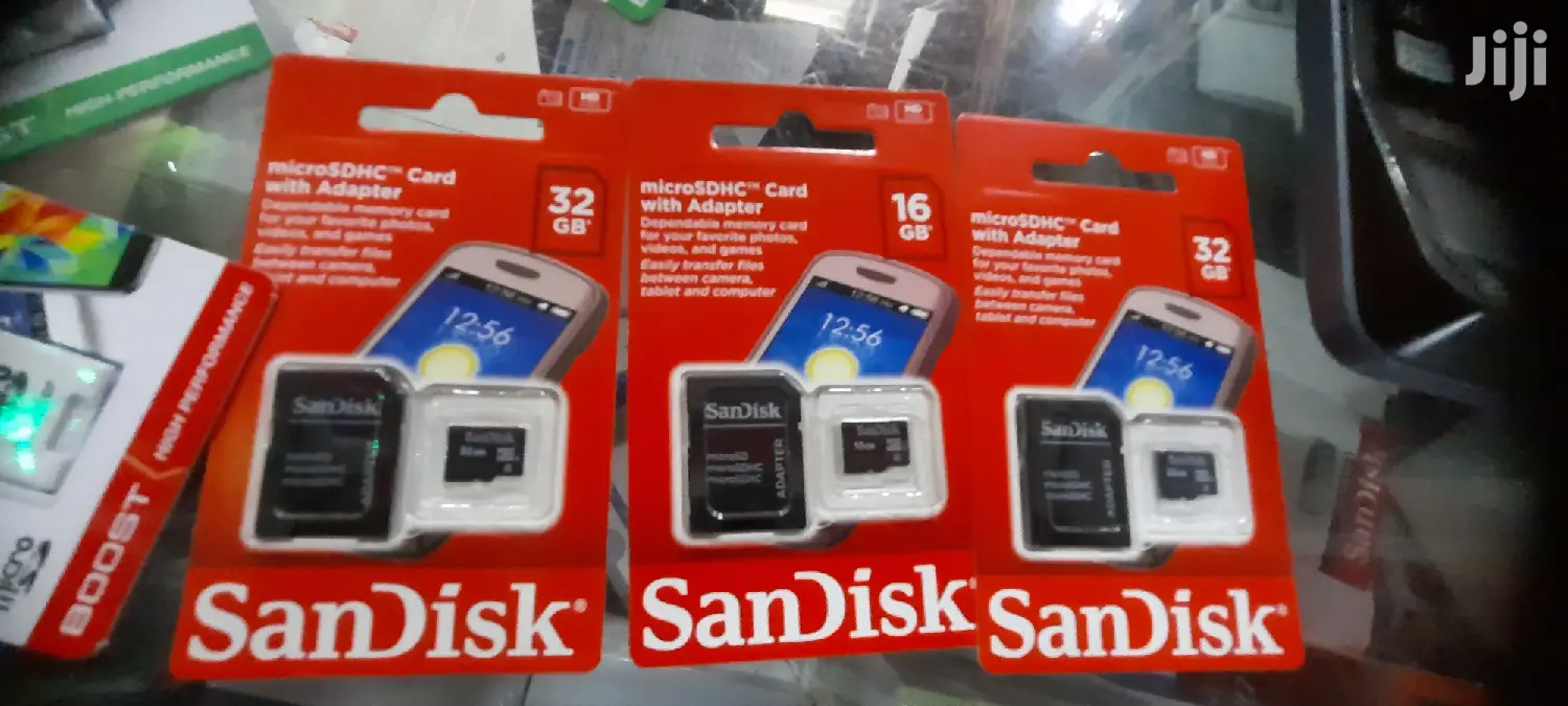 32gb Mem. With Adapter.