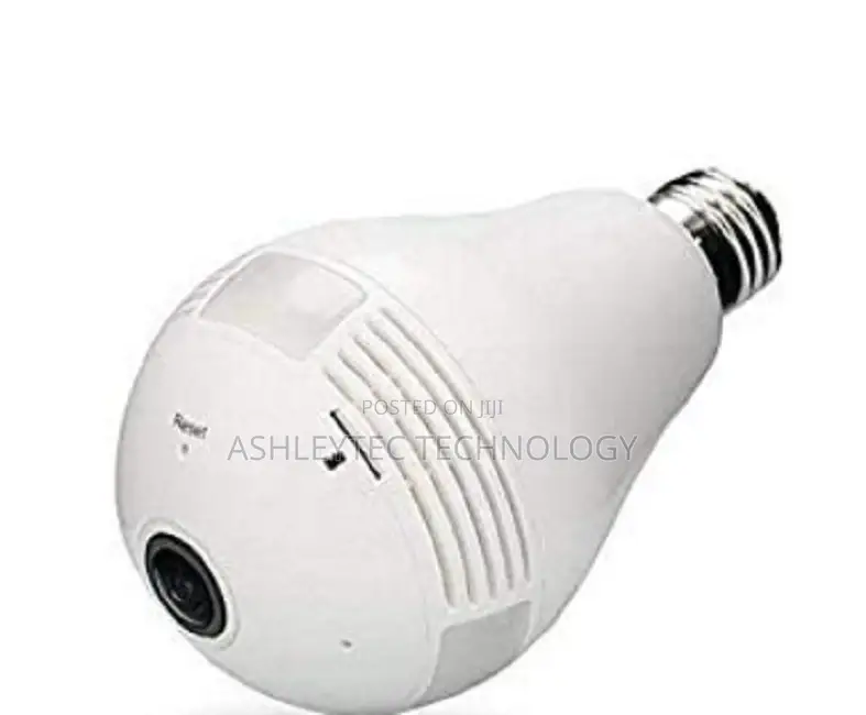 960p Degree Panoramic Hidden Camera Wifi Bulb