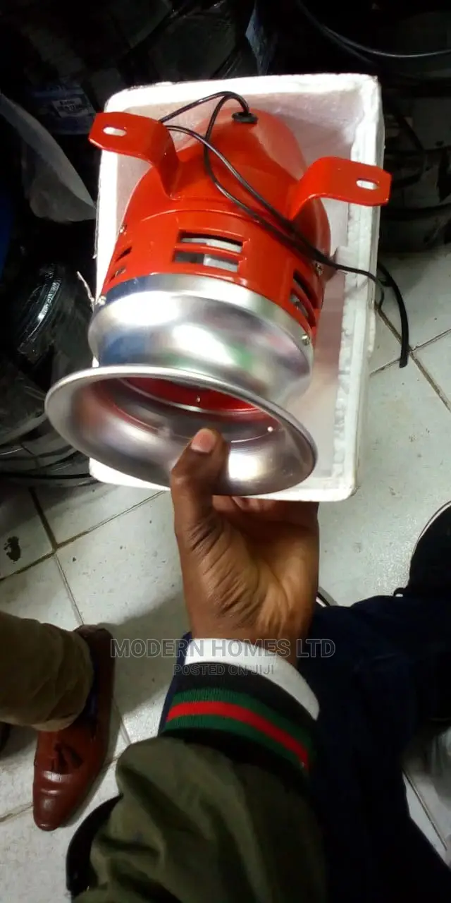 AC Motor Sirens and Warning Light