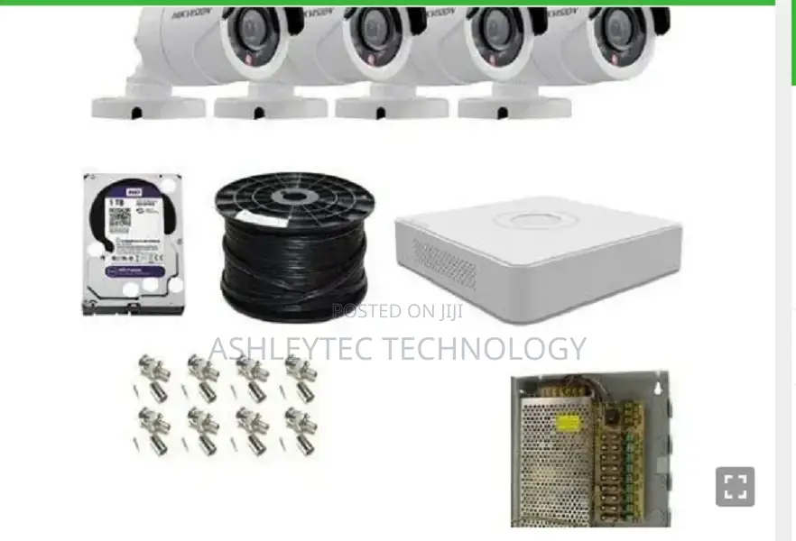 Hikvision 4 Channel CCTV Camera Kit