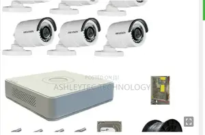 Six Cameras CCTVS Package Sale and Installation