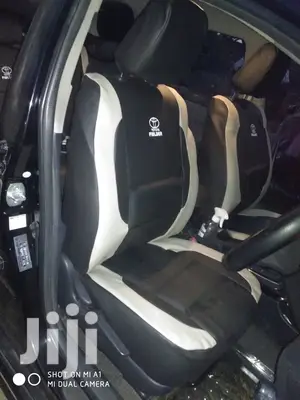 Black And Silver Car Seat Covers