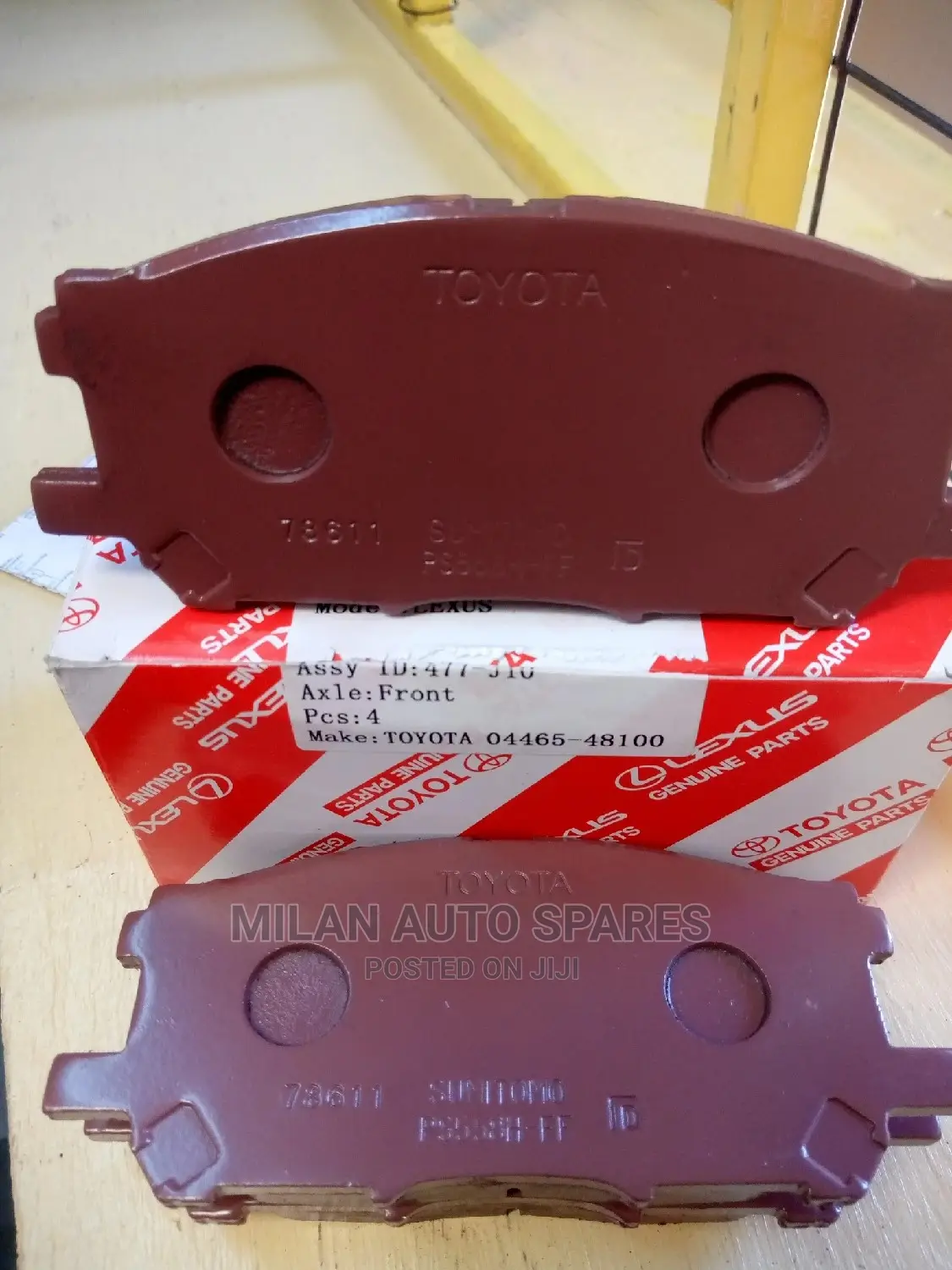Toyota Lexus Genuine Brake Pads