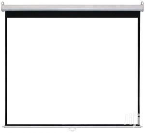 Wall Mount Manual Pull Down Projector Screen