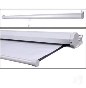 Wall Mount Manual Pull Down Projector Screen