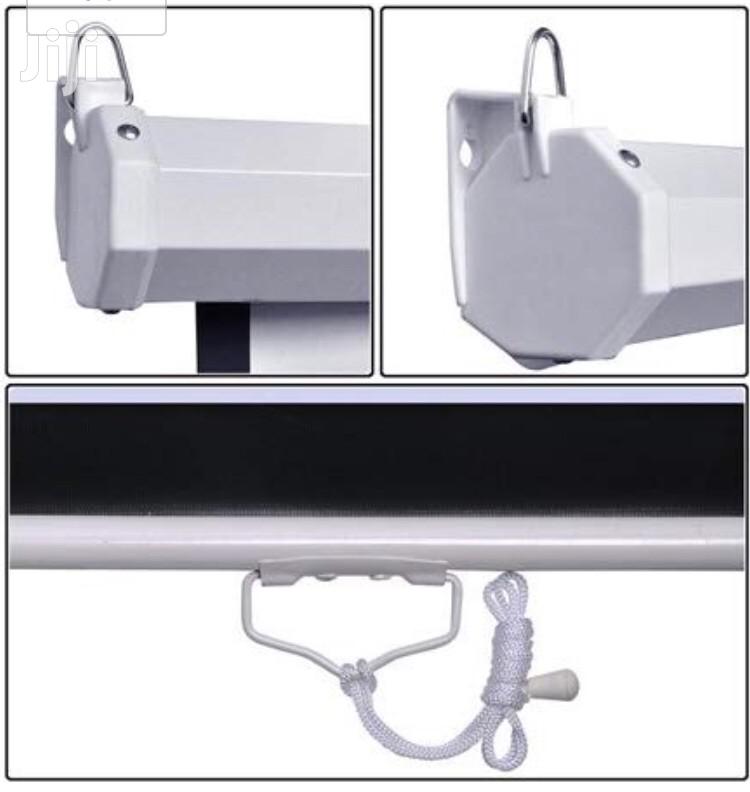 Wall Mount Manual Pull Down Projector Screen