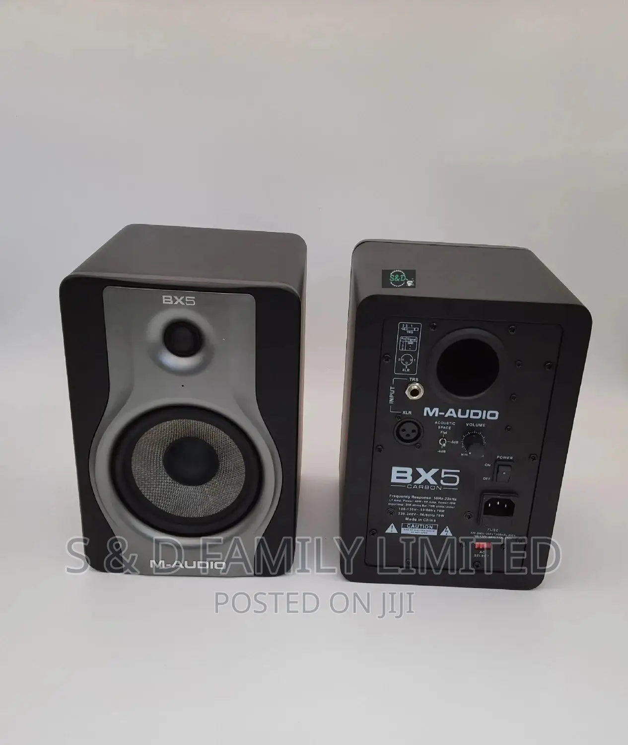 M Audio BX5 Carbon Studio Monitors