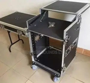 Amplifier and Mixer Mounting Rack ( 10 Units Black Color)