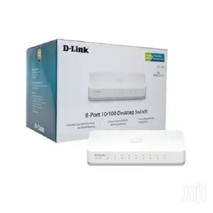 D-Link 8 Port 10/100 Desktop Switch - Des-1008a