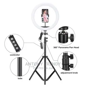12 Inch Usb Led Selfie Ring Light With 1.1m Tripod Stand