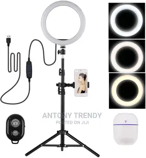 RGB Led Ring Light 7 Colors Ring Light With Tripod