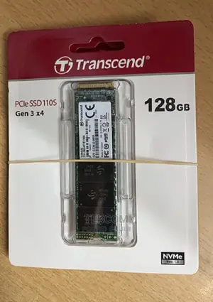 Transcend 128gb Nvme Pcie Gen3 X4 Mte110s M.2 Ssd