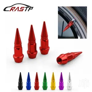 4pcs Universal Car Spike Tire Valves Motorcycle Auto Spike