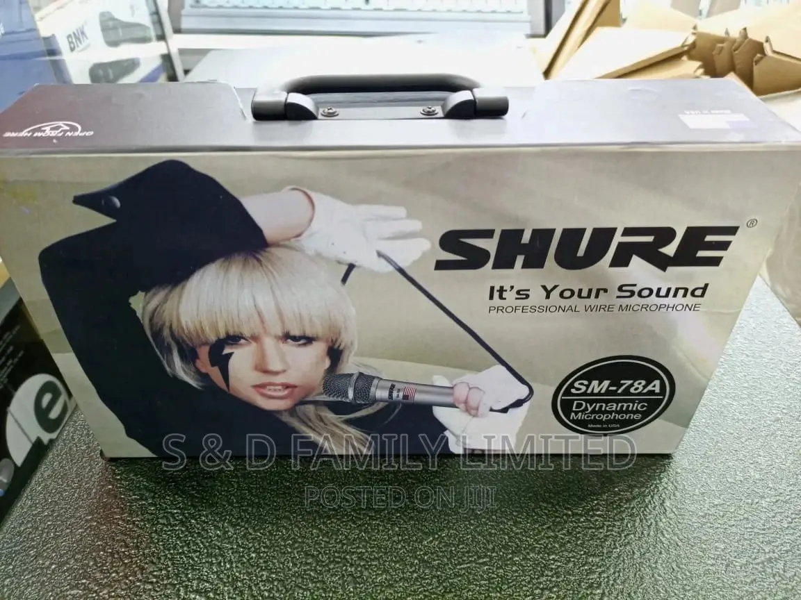 Shure SM-78A Wire Microphone