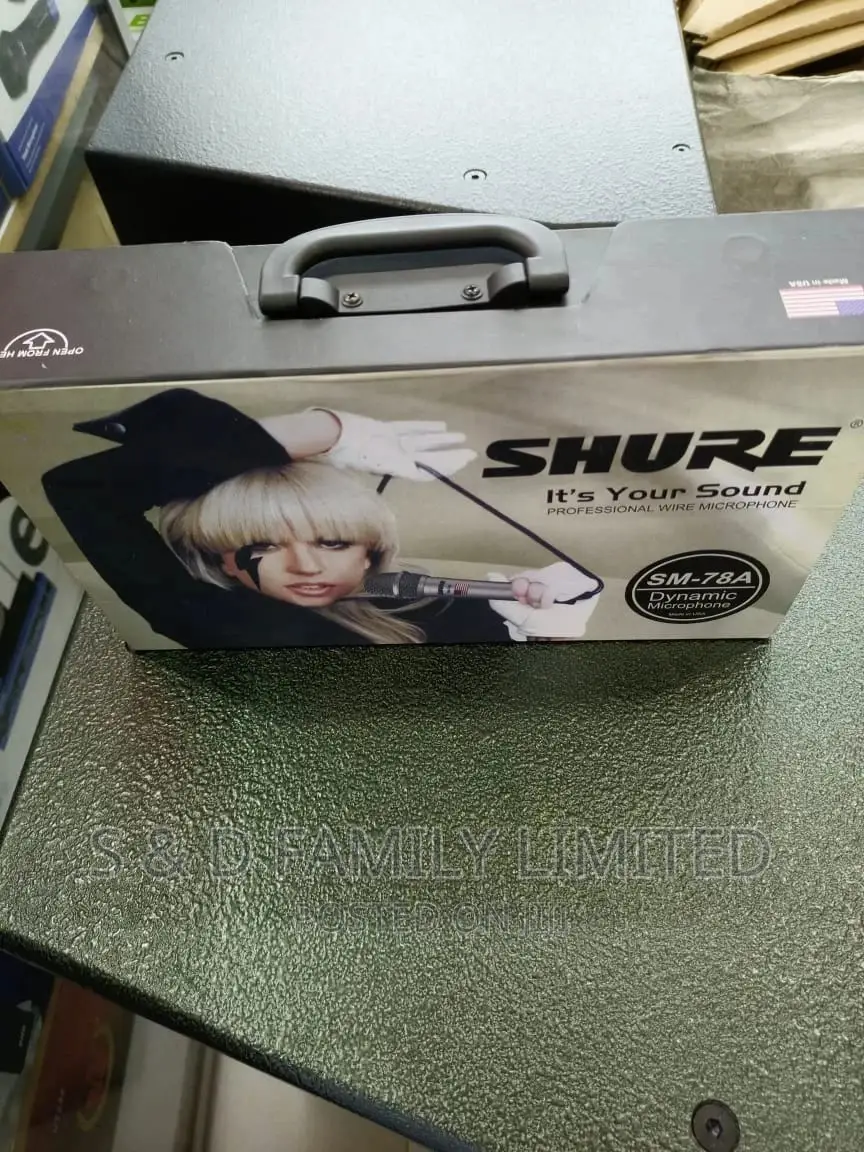 Shure SM-78A Wire Microphone