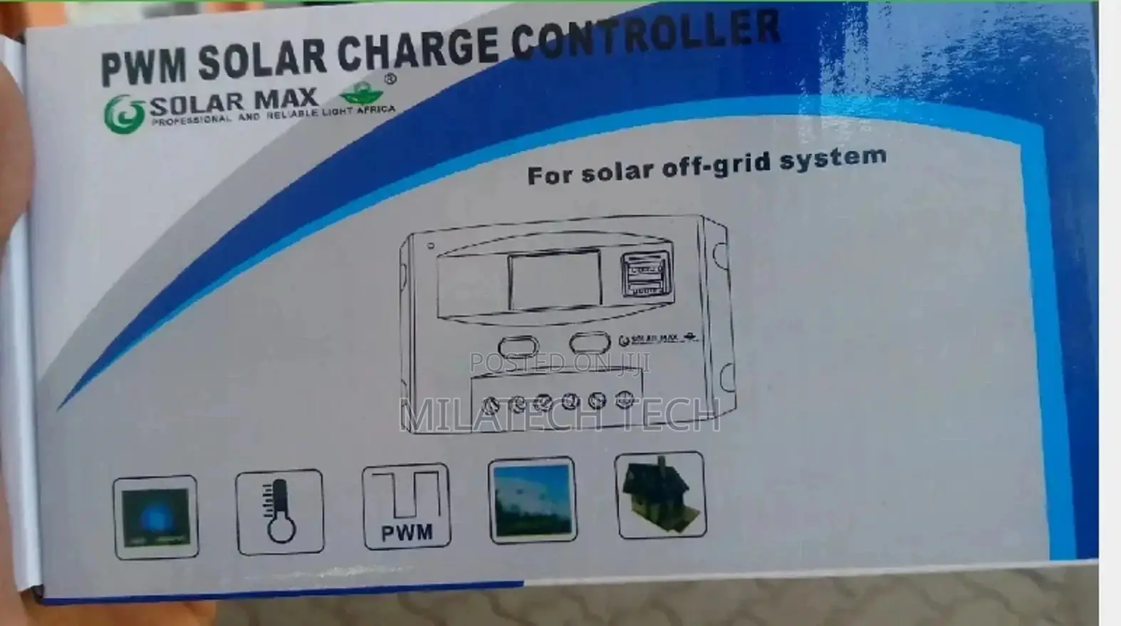 PWM Solar Charge Controller.