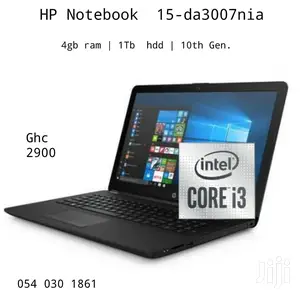 New Laptop HP 4GB Intel Core I3 1T