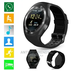 Smart Watch Y1 With Mpesa Menu And Camera
