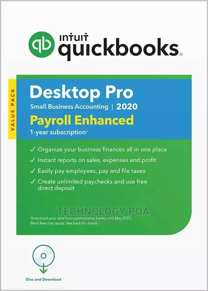 Intuit Quickbooks Desktop Pro 2020