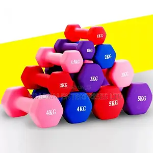 1-5kg Vynl Dumbells