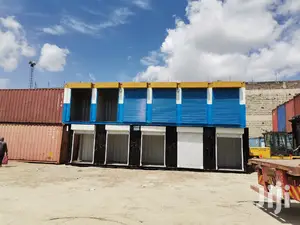 Shipping Container With 6 Stalls Ready For Delivery