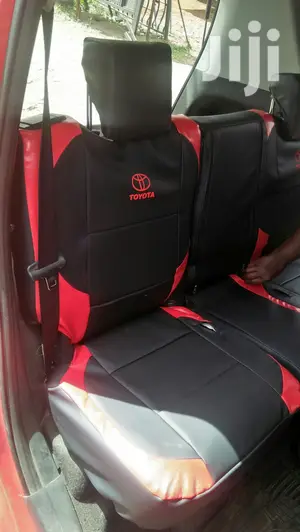 Red and Black Car Seat Covers