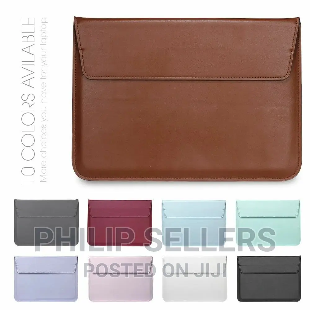 Leather Sleeve Protector Bag Case for Apple Macbook Air Pro